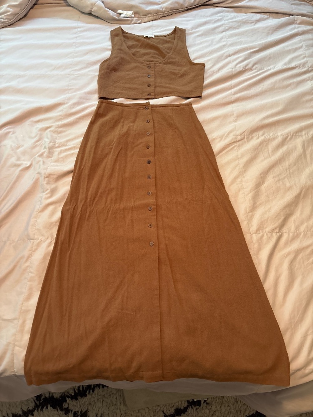Ozma Lana Skirt and Cropped Top Set